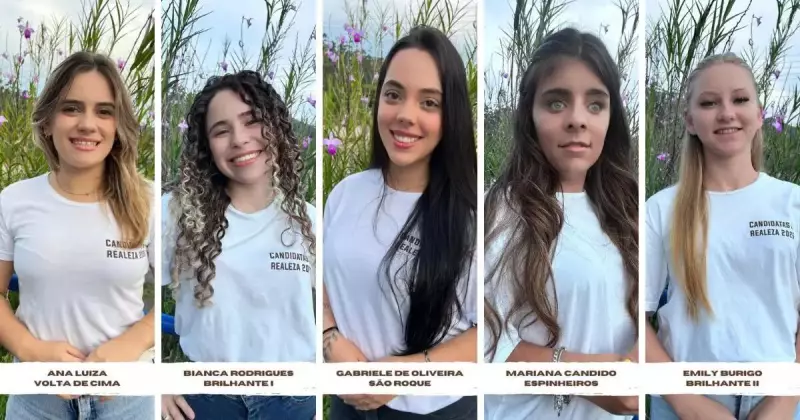 Conheça as candidatas à realeza da Festa do Colono em Itajaí!