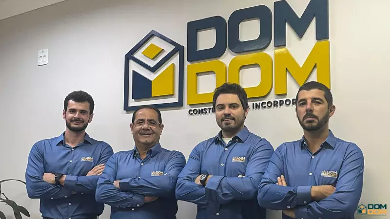 Construtora DOM investe R$ 200 milhões em lançamentos e cresce 326% no último ano