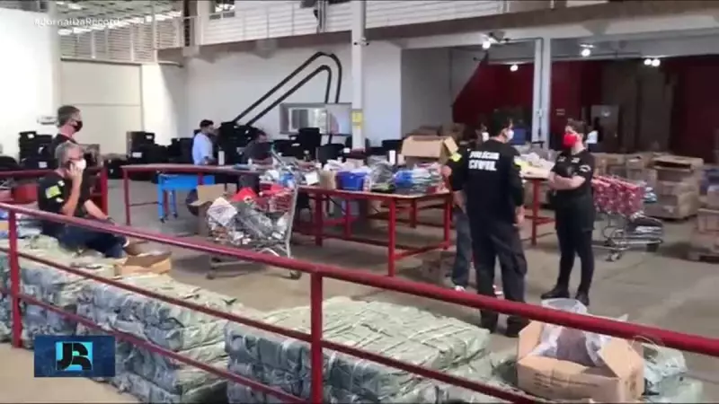 Contrabando e Pirataria Causam Prejuízo de R$ 500 Bilhões ao Brasil em 2024