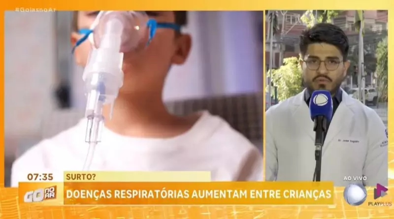Crescem casos de doenças respiratórias em crianças em Goiás: saiba como se proteger