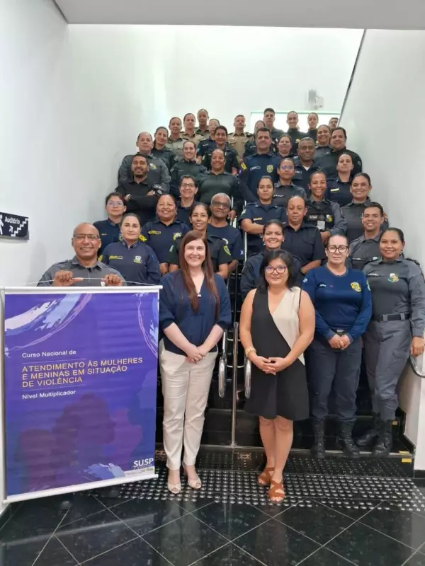 Curso Nacional Capacita Profissionais para Atender Mulheres e Meninas Vítimas de Violência em MT