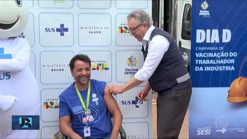 Dia D de Vacinação contra Gripe mobiliza trabalhadores em todo o Brasil
