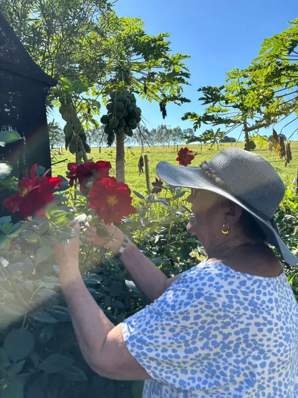 Dona Andrelina: A Sabedoria da Terra e o Afeto que Transforma a Horta em Lição de Vida