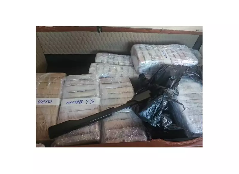 Dupla é presa com 240 tabletes de droga e R$ 150 mil em dinheiro na BR-135 em São Luís