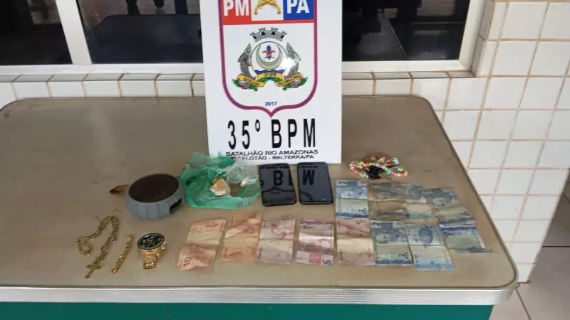 Dupla é presa por tráfico de drogas em Belterra: veja detalhes da operação policial
