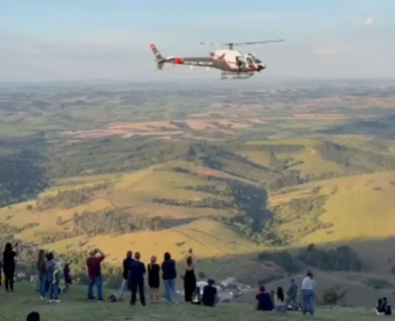 Dupla é resgatada após queda de parapente em São Pedro: veja detalhes do acidente