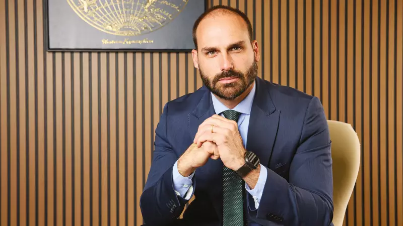 Eduardo Bolsonaro acusa Alexandre de Moraes de 'abusos sucessivos' em entrevista à VEJA