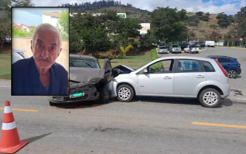 Empresário morre em grave acidente na BR-459 em Santa Rita do Sapucaí, MG