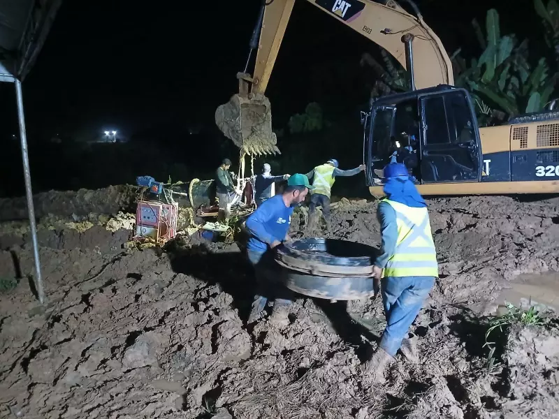 Erosão ameaça estação de água em Rio Branco: governo declara emergência