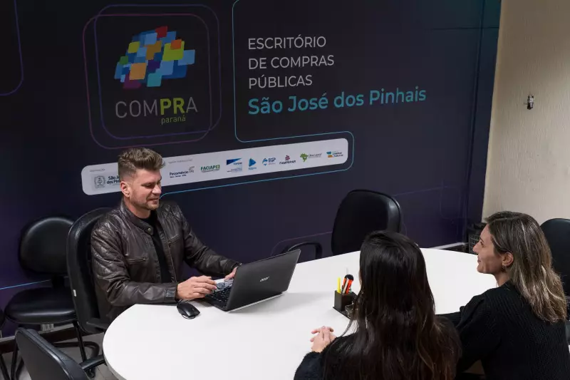 Escritório de Compras Públicas impulsiona negócios locais em São José dos Pinhais