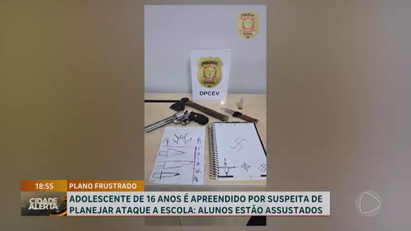 Estudante do DF planejava ataque a escola: carta com ameaças revela detalhes chocantes