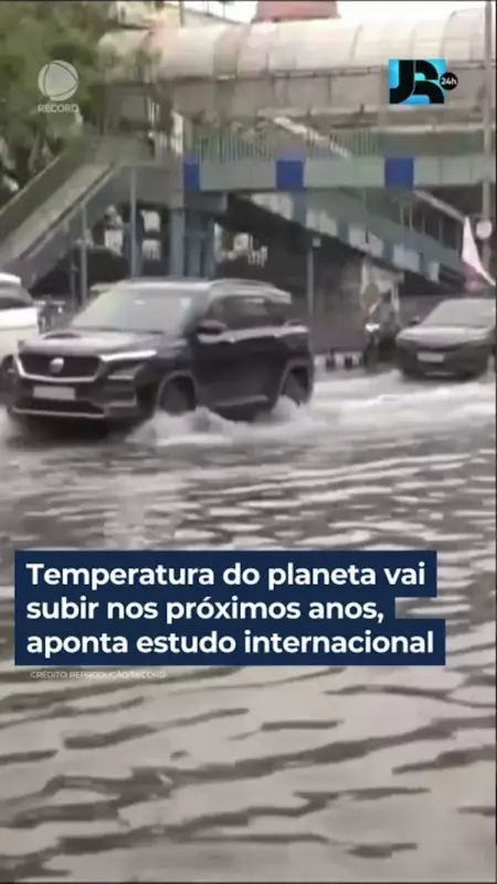 Estudo internacional alerta: temperatura do planeta deve subir nos próximos anos