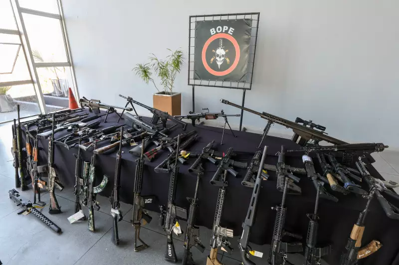 Estudo revela: EUA são a principal origem dos fuzis apreendidos com criminosos no Rio