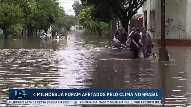 Eventos climáticos extremos já afetaram 4 milhões de brasileiros: saiba como se proteger