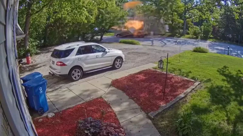 Explosão de caminhão causa destruição e assusta moradores nos EUA — veja o vídeo