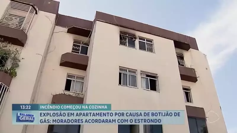 Explosão em apartamento no Guará, DF, assusta moradores e mobiliza bombeiros