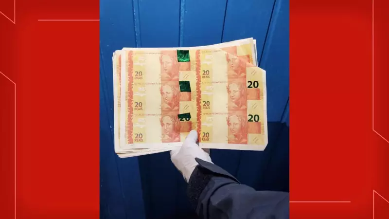 Falsificação de dinheiro: Três suspeitos são presos no Distrito Federal