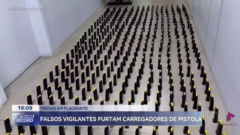 Falsos vigilantes roubam carregadores de pistola em São Leopoldo: saiba como se proteger