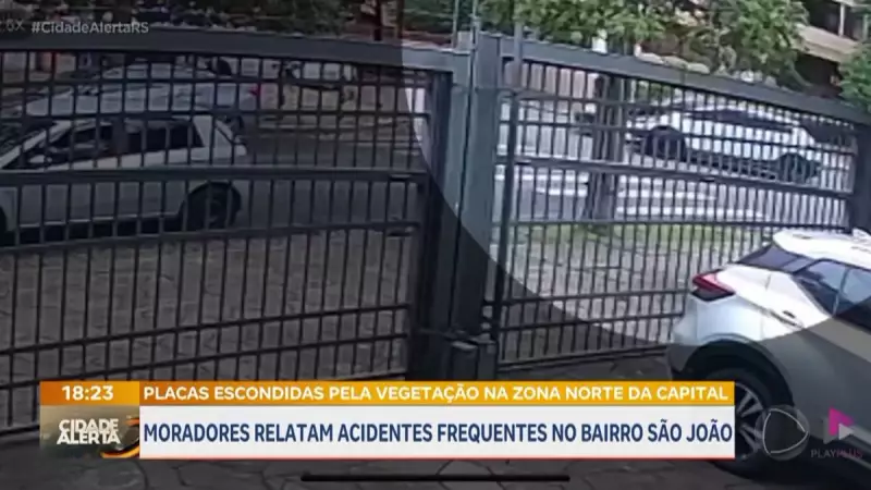 Falta de sinalização no bairro São João em Porto Alegre gera revolta entre moradores