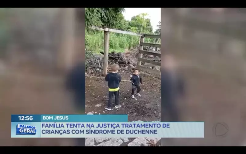 Família busca na Justiça tratamento para filhos com distrofia de Duchenne no RJ