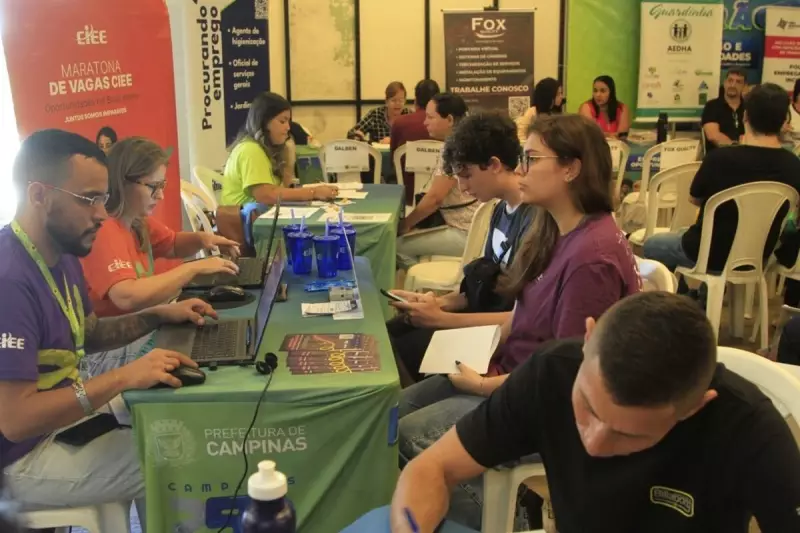 Feirões de Campinas empregam 27% das pessoas que buscam trabalho: veja como participar