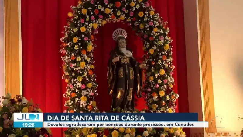 Festa de Santa Rita de Cássia emociona fiéis em Belém até dia 25