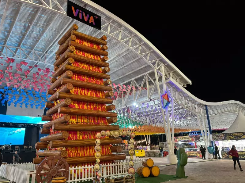 Festa Junina de Votorantim começa com show da Banda da PM e fogueira tradicional