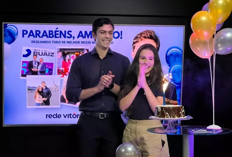 Festa surpresa emociona dois aniversariantes em comemoração especial no Espírito Santo