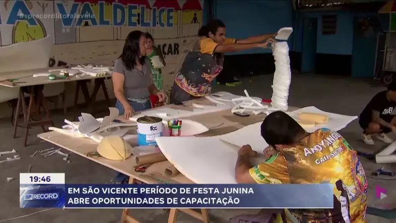 Festas Juninas em São Vicente: Cursos Gratuitos para Aproveitar a Temporada