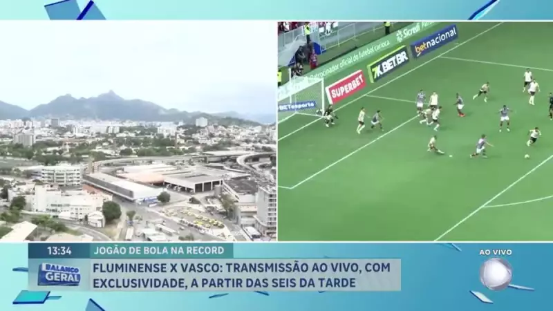 Fluminense x Vasco: Clássico carioca com transmissão exclusiva da Record neste sábado