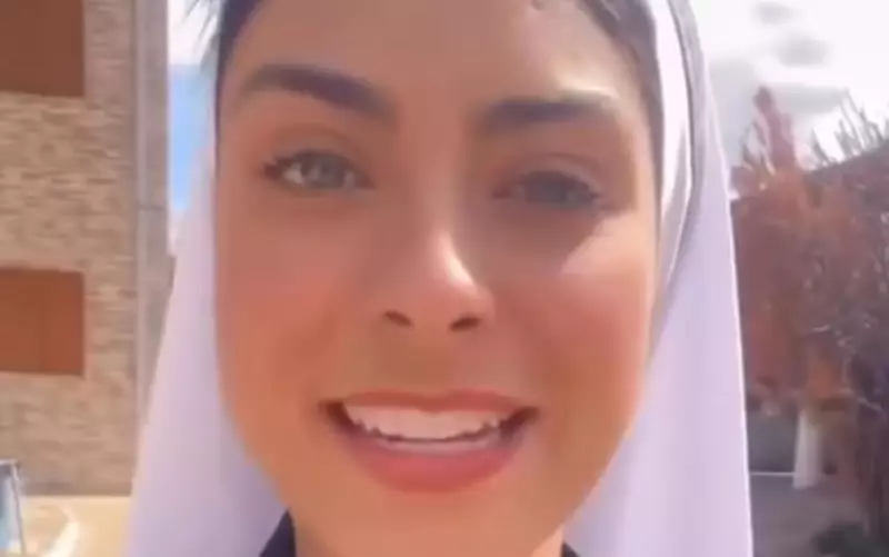 Freira de Goiânia que viralizou pela beleza vendia terços em bar: história por trás da fama