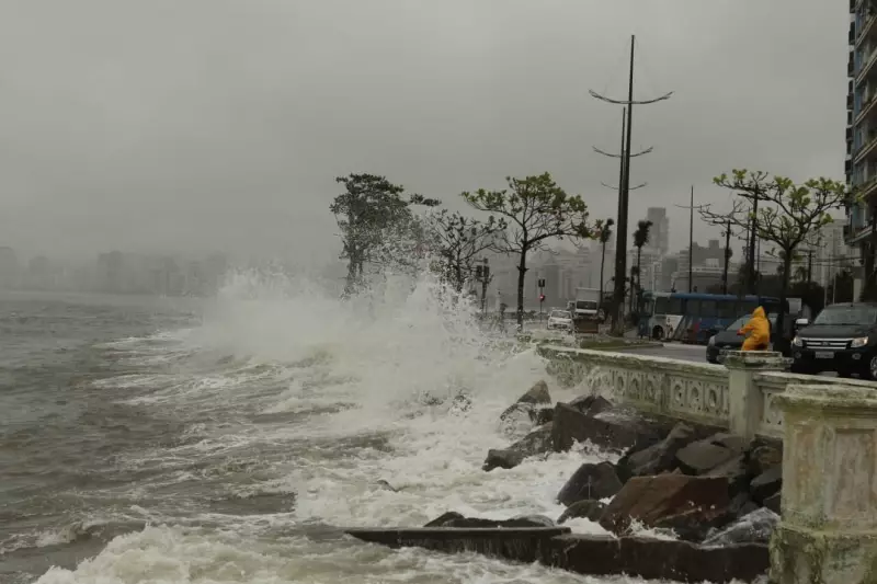 Frente fria avança no litoral de SP: temperaturas podem despencar para 13°C