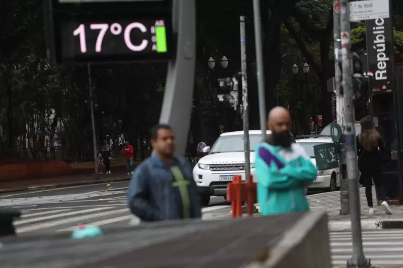 Frente fria chega a São Paulo: veja como o tempo muda a partir desta quinta-feira