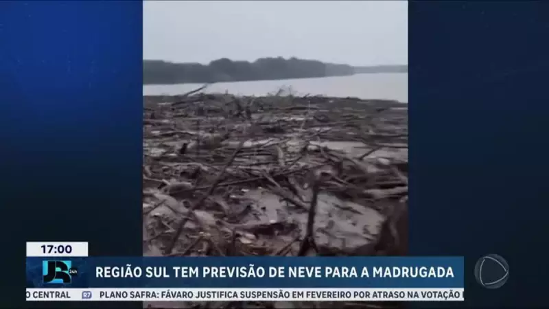 Frente fria pode trazer neve ao Sul do Brasil: confira previsão e cuidados