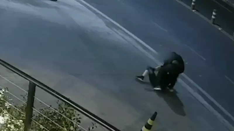 Frentista é salva por testemunha ao ser estrangulada pelo marido em MG; veja o vídeo chocante
