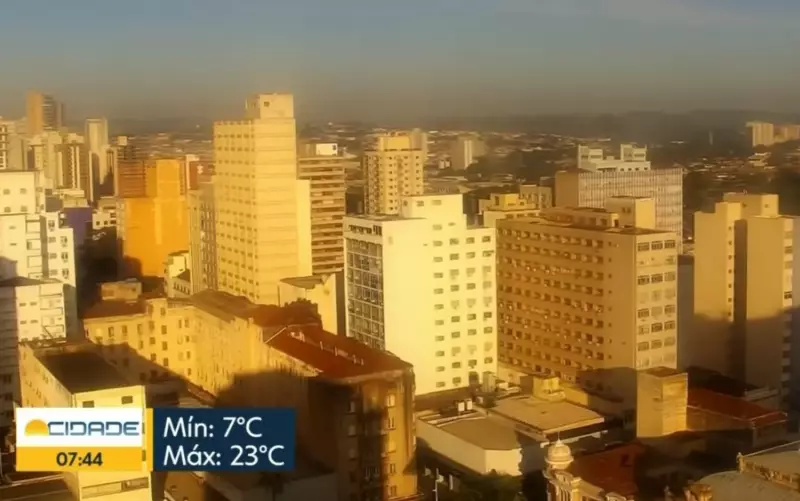 Frio intenso em Ribeirão Preto: mínima de 7°C nesta sexta-feira (30) – Previsão para o fim de semana