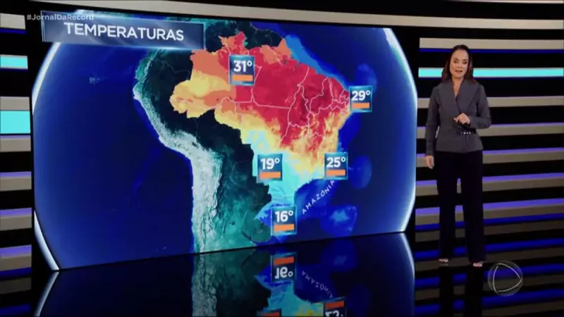 Frio intenso no Centro-Sul do Brasil: Massa de ar polar traz temperaturas abaixo de zero