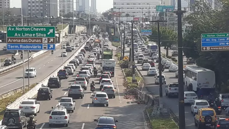 Frota de veículos no RN cresce 40% em 10 anos: entenda os impactos no trânsito