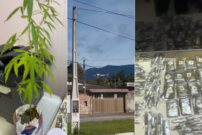 Fugitivo algemado é encontrado assistindo TV na casa da mãe no litoral de SP