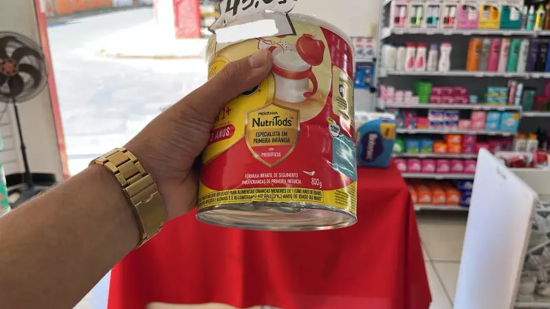 Funcionário vira herói ao expulsar assaltante com lata de leite em pó em Montes Claros