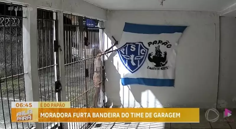 Furto de bandeira do Paysandu causa revolta entre torcedores no Pará