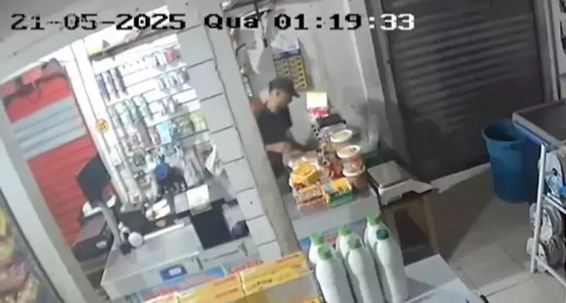Furto em mercadinho no Pará: homem leva farinha, sabão e dinheiro