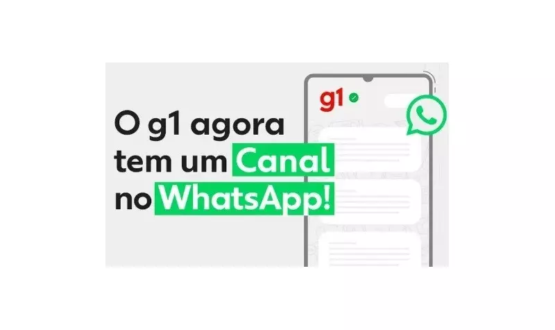 G1 Paraíba lança canal no WhatsApp para você receber notícias diretamente no celular!