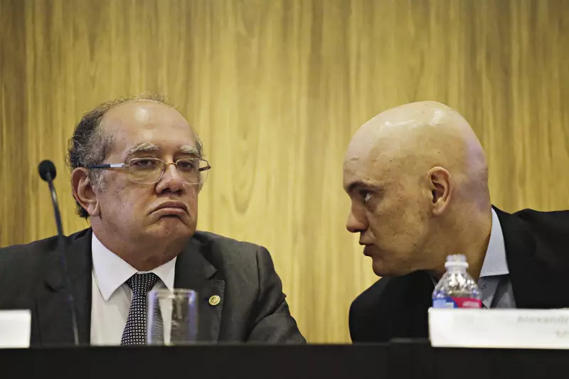 Gilmar Mendes rebate ameaças de sanções dos EUA contra Alexandre de Moraes