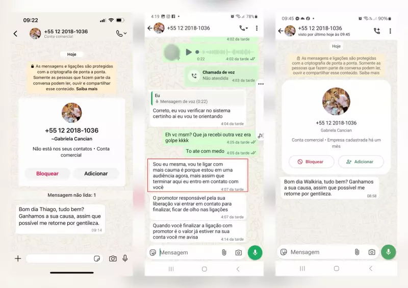 Golpistas usam nome e foto de advogada para aplicar golpes no interior de SP — saiba como se proteger