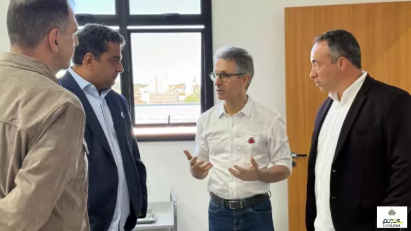 Governador Romeu Zema visita Poços de Caldas e destaca investimentos no Centro Administrativo