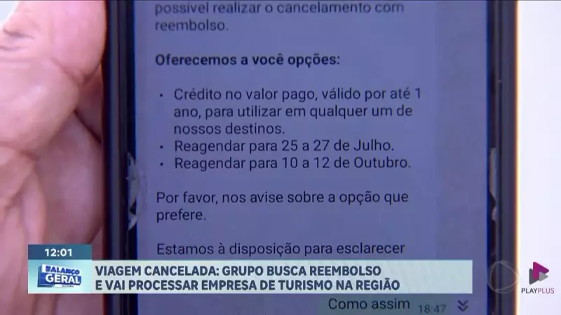 Grupo processa empresa de turismo em Praia Grande após cancelamento de viagem e busca reembolso