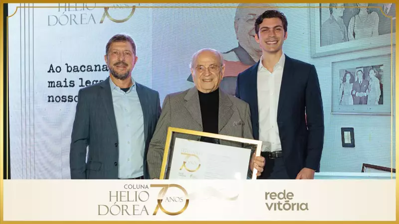 Hélio Dória celebra 70 anos de colunismo com lançamento de livro emocionante