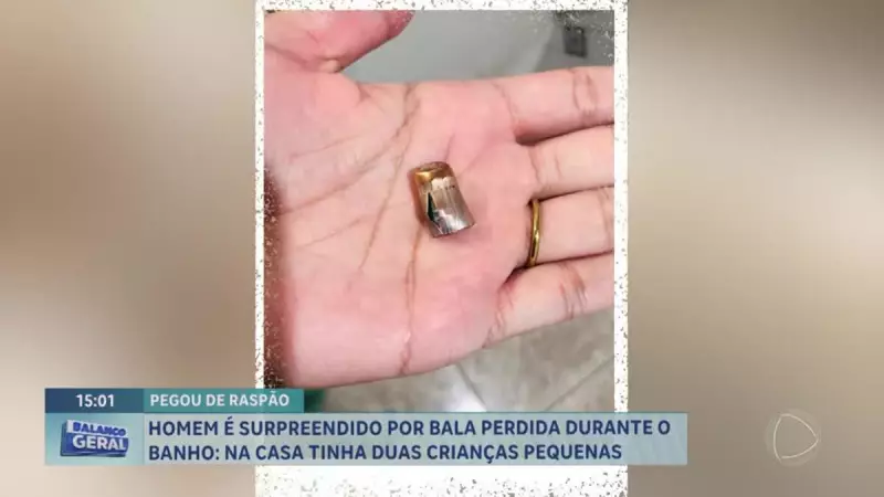 Homem é baleado dentro de casa no DF: vítima tomava banho quando foi atingida por bala perdida
