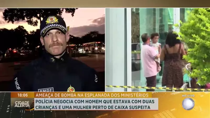 Homem é detido após ameaçar explodir bomba no Ministério do Desenvolvimento Social em Brasília